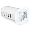 5 Portas USB 30 W Carregador Curto-circuito de Proteção de Alimentação Adaptador de Casa de Viagem Suprimentos - 100 - 240 V UK Plug
