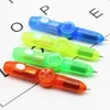 Flash Creative Flash Pen Decompression LED Luminescent Decompression Color Lamp Student Toy Stationery Wholesale