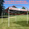 Meigar 3mx3m 420D Waterproof Oxford Canopy Garden Patio Tent Sun Shelter Gazebo Canopy Outdoor Marquee Market Shade Anti UV Tent1251u