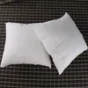 Квадратная квадратная PP хлопчатобумажная подушка подушка подушка интерьер домашний декор белый 45x45 см для автомобильного дивана.