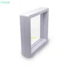 Membrane Photo Frame Ювелирные Изделия Дисплей Ящик Часы 3D Приостанавливающиеся Коробки Коллекции Box 90x90x20mm 100 шт. / Лот эластичный