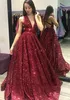 Robes de soirée pailletées de haute qualité 2019 Une ligne tapis rouge célébrité vacances femmes portent des robes de bal de soirée formelles sur mesure, plus la taille