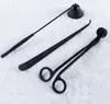 3pc ljus tillbehör presentförpackning 3 i 1 ljus tillbehör sätta rostfritt stål ljus bell snuffers wick trimmer ljus wicker dipper sn2998