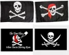 crâne jolly roger drapeau le temps passe vite quand votre rhum pirate drapeau 3 x 5 pi 90 x 150 cm os croisés drapeau