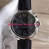 3 Style Vente Chaude De Luxe Hommes Montre Mouvement Automatique Boîtier En Acier Noir Visage Montre Hommes Montre-Bracelet Livraison Gratuite