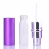 5 ml Mini vaporisateur bouteille de parfum voyage rechargeable vide contenant cosmétique bouteille de parfum atomiseur bouteilles rechargeables en aluminium LX6197