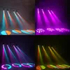 LED 8Colors 30W Spots Light DMX Stage Spot Flyttning 8/11 Kanaler Mini LED Moving-Head Lighting för DJ Effect Lights Dance Disco