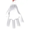 100pcs/Lot Disposable Gloves One-off Plastic Gloves Restaurant BBQ Transparent Eco-friendly PE Gloves Kitchen Garden accessories LX1943