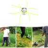 Aluminum Grass Trimmer Head Garden Lawnmower Tools Parts with 4 Mowing Lines