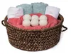 Wool Dryer Balls Premium Reusable Natural Fabric Softener 2.75inch Static Reduces Helps Dry Clothes in Laundry Quicker