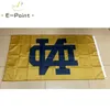 NCAA 노트르담 파이팅 아일랜드 국기 3 * 5ft (90cm * 150cm) 폴리 에스테르 깃발 배너 장식 비행 집 정원 깃발 축제 선물