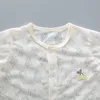 Nouveau Été Bébé Girls Beaux Designer Enfants Fashion Col O-Cou Jumpseilles Jumpseilles Enfant Filles Coton Cotton Garçon Vêtements