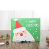 Christmas Eve Big Gift Box Santa & Fairy Design Papercard Kraft Present Party Favour Activity Box Red Green EEA684