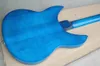 Factory Custom semihollow Blue Sunburst Electric Guitar with 12 StringsChrome HardwareHHH PickupsCan be Customized5833390