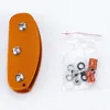 새로운 알루미늄 스마트 키 홀더 주최자 클립 폴더 키 체인 포켓 도구