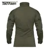 TACVASEN hommes Camouflage tactique T-shirts été armée Combat T-shirt coton militaire T-shirt Airsoft Paintball chasse vêtements hommes