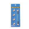 1 Set 4 Replace Sponge Heads Nail Art Gradient Brush Painting Dotting Double End Tips Rhinestone Pen Manicure Tool