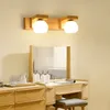 Japonês Tatami Clássico Espelho Frontal Luz 10W 15W À Prova D' Água Arandelas de Banheiro Vestir Maquiagem Espelho de Parede Luz Com Lâmpada G4 I2892129