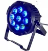 10ピースIP65 PowerCON充電式9X18W LED RGBWAP 6IN1電池無線屋外RGBWA UV LED PAR缶DMXステージライト