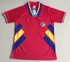 retro 1994 Roemenië Voetbalshirts 6 CHIRICHES 10 MAXIM Home Red Road Away Geel jersey Voetbalshirt Uniformen