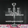 Novo estilo de Ouro Castiçais De Metal Candelabro de Flores Vaso de Mesa Centro de Mesa Evento Flor Cremalheira Chumbo Decoração de Casamento decor431