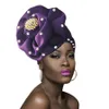 2018 NIEUWE afrikaanse ready to wear gele afrikaanse hoofddoeken turban236u