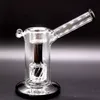 Mobius Matrix Sidecar Glass Bong Hookahs Birdcage Perc Black Bongs 두꺼운 흡연 파이프 18mm 관절