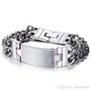 Fashion Men's 316L Stainless Steel Bracelet Silver Gold Men's Scripture Cross Metal Bracelet Bangle Bracelet Jewelry