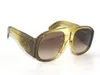 2022 luksusowe okulary przeciwsłoneczne oversize start z oryginalnymi boksami czarnymi 0152 projektanta marki okulary przeciwsłoneczne z oryginalnymi pudełkami dla kobiet runda 217D