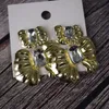 Boucles d'oreilles en alliage pour femmes, breloques à gros nœud papillon, bijoux à la mode, accessoires de déclaration tendance