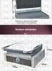 New Commercial Electric Sandwich Press Panini Grill / Sandwich Machine/Panini Single Contact Grill Toaster 110V 220V