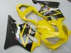 Injektionsgjutningsmaskin för Honda CBR600 F4I 01 02 03 Gula svarta Fairings Set CBR600F4I 2001 2002 2003 HW03