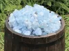 100G Natural Sky Blue Celestite Crystal Quartz Surowy kamień Kamień Kamienne Kryształ Kamienie Energia Whole322o