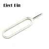 Cheap good wholesale New Sim Card pin Needle Cell Phone Tool Tray Holder Eject Pin metal Retrieve card pin For Phone 30000 per box