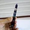 Natuurlijke Kleurrijke Fluoriet Crystal Quartz Tower Quartz Point Fluorite Crystal Obelisk Wand Healing Crystal 15 Maten