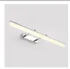 Applique murale LED salle de bain miroir lampe blanc chaud/blanc salle de bain applique luminaires acrylique 50CM miroir de maquillage lumière