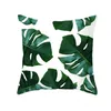 Dekorativa kuddar Nordic Tropical Plants Tryck Kuddfodral Polyester Slagkudde Soffa Heminredning Örngott