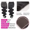 9A Malaysian Deep Wave Curly Virgin Human Hair Bundles With Closure Human Hair Weave Body Wave Bundles With 4x4 Lace Closure Hair 6520425