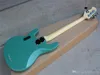 Green Electric Bass z 1 pickup, biały pickguard, 4 struny, 21 progami, sprzęt chromowany, można dostosować na żądanie