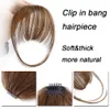 Interny Stars Human Hair Changs Fringe Hand Clipin Hair Extension ровно с хранителем 2212980