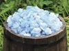 100G Natural Sky Blue Celestite Crystal Quartz Surowy kamień Kamień Kamienne Kryształ Kamienie energii Whole294H