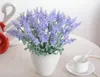 Romantische Provence Decoratie Lavendel Kunstbloemen Bloem Boeket Hoofdsimulatie Lavendel Bloemen Hoge Kwaliteit GB577