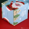 DIY Boże Narodzenie Candy Box Creative Pingan Fruit Festival Pudełko Pakowanie Christmas Chocolate Gift Wrap Paper Box Darmowa Wysyłka