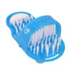 1PCS Health Care Foot Massager Shower Foot Feet Cleaner Scrubber Washer Foot Household Bathroom Stone Massager Slipper Blue C18122801