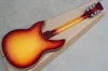 Factory Custom Surlold Sunburst Gitara elektryczna z 12 strunami, podstrunnicy Rosewood, Pickups HH, 2 wejścia można dostosować