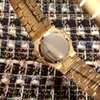 Montre DE LUXE 33мм * 8мм случай импортировал движение кварца женский Браслет имеет мягкий вкус белого алмаза марки часов