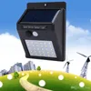 Imperméable à l'eau 30 LED lumière solaire panneau solaire puissance PIR capteur de mouvement LED lumière de jardin voie extérieure sens lampe solaire applique murale