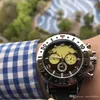 Orologi da uomo delle migliori marche orologi sportivi di lusso cinturino in pelle meccanico automatico quadrante 43mm orologi di moda per uomo Festa del papà Regali di Natale montre de luxe