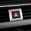 Auto Accessoires Roestvrij Front Air Vent Outlet Trim Sticker Cover Frame Interieur Decoratie voor A4 A5 S4 S5 B9 2017-20203969339