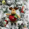 HOT Feliz Natal Enfeites de Natal presente Boneca Pendure decorações Papai Noel Boneco de Toy árvore para casa